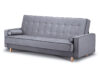 DOZER Sofa 3 szary/czarny - zdjęcie 3