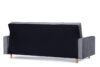 DOZER Sofa 3 szary/czarny - zdjęcie 5