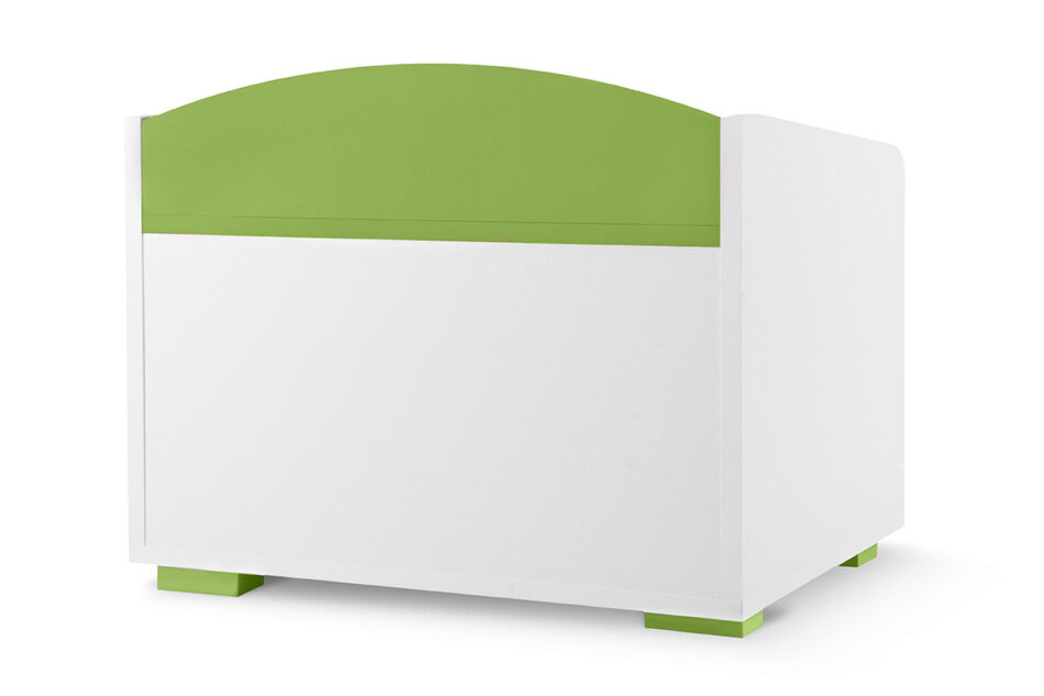 PABIS Zestaw meble do pokoju dziecka zielone 4 elementy biały/zielony - zdjęcie 8