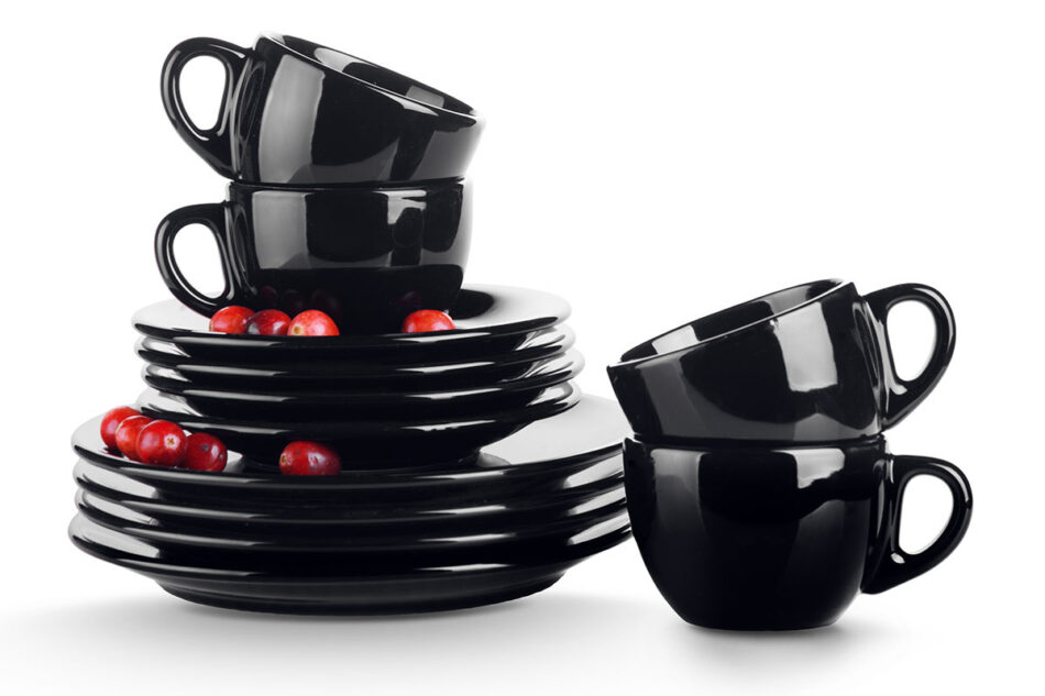 LUPIN Filiżanka do kawy czarny - zdjęcie 1