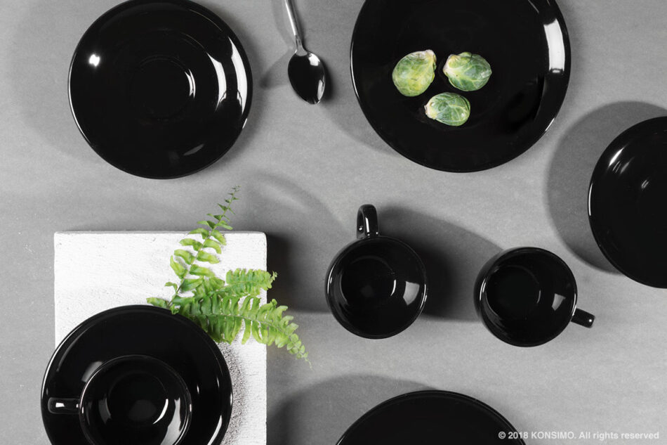 LUPIN Filiżanka do kawy czarny - zdjęcie 4