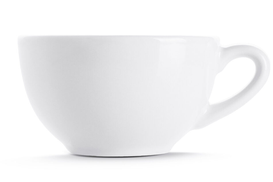 LUPIN Filiżanka do herbaty biały - zdjęcie 0