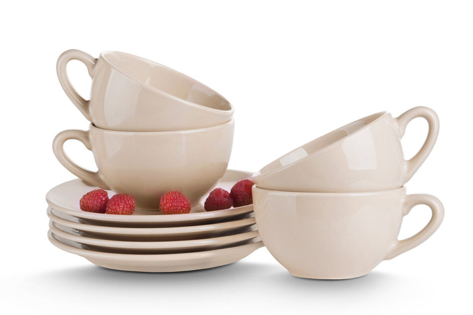 LUPIN Filiżanka do herbaty beżowy - zdjęcie 1