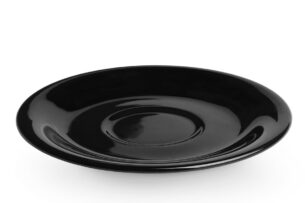 LUPIN, https://dev1-mda.konsimo.pl/kolekcja/lupin/ Spodek filiżanki do kawy czarny - zdjęcie