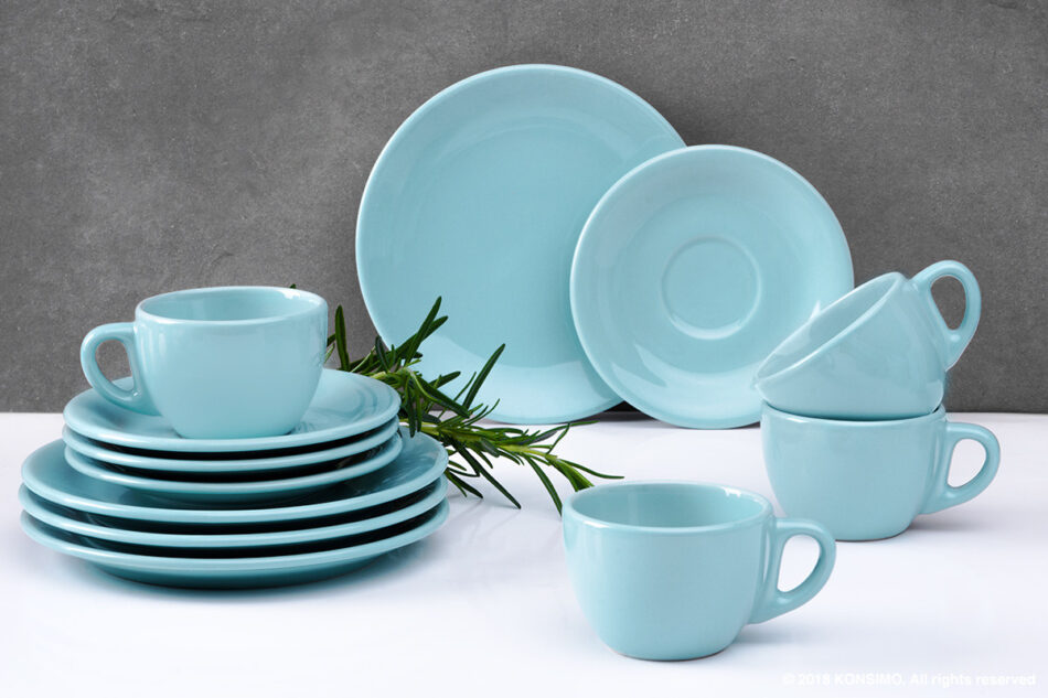 LUPIN Spodek filiżanki do kawy miętowy - zdjęcie 4