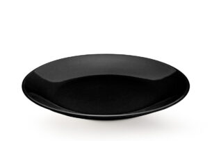 LUPIN, https://dev1-mda.konsimo.pl/kolekcja/lupin/ Talerz deserowy czarny - zdjęcie