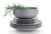 LUPIN Talerz deserowy szary - zdjęcie 4
