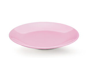 LUPIN, https://dev1-mda.konsimo.pl/kolekcja/lupin/ Talerz deserowy różowy - zdjęcie