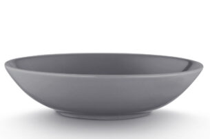 LUPIN, https://dev1-mda.konsimo.pl/kolekcja/lupin/ Talerz głęboki szary - zdjęcie