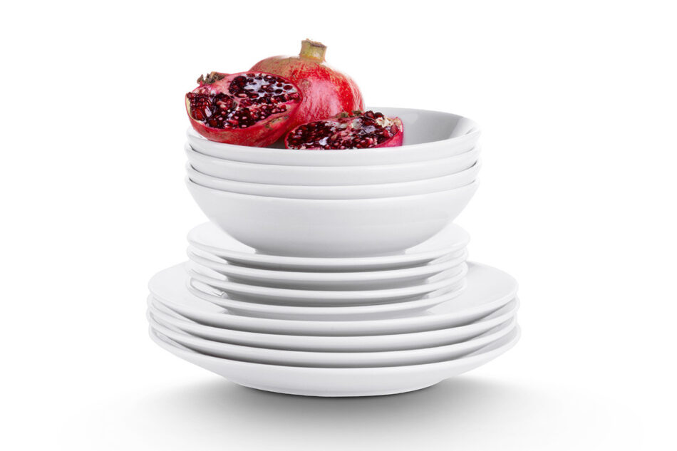 LUPIN Talerz głęboki biały - zdjęcie 4