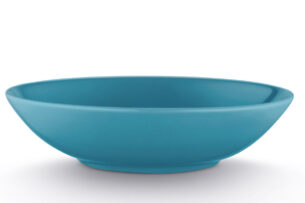 LUPIN, https://dev1-mda.konsimo.pl/kolekcja/lupin/ Talerz głęboki turkusowy - zdjęcie