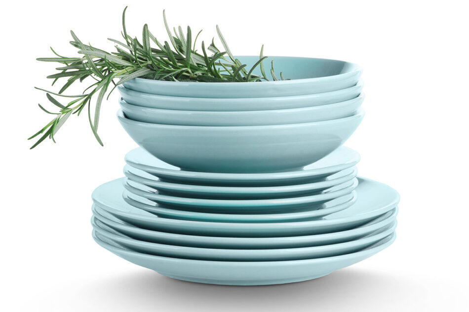 LUPIN Talerz obiadowy miętowy - zdjęcie 1