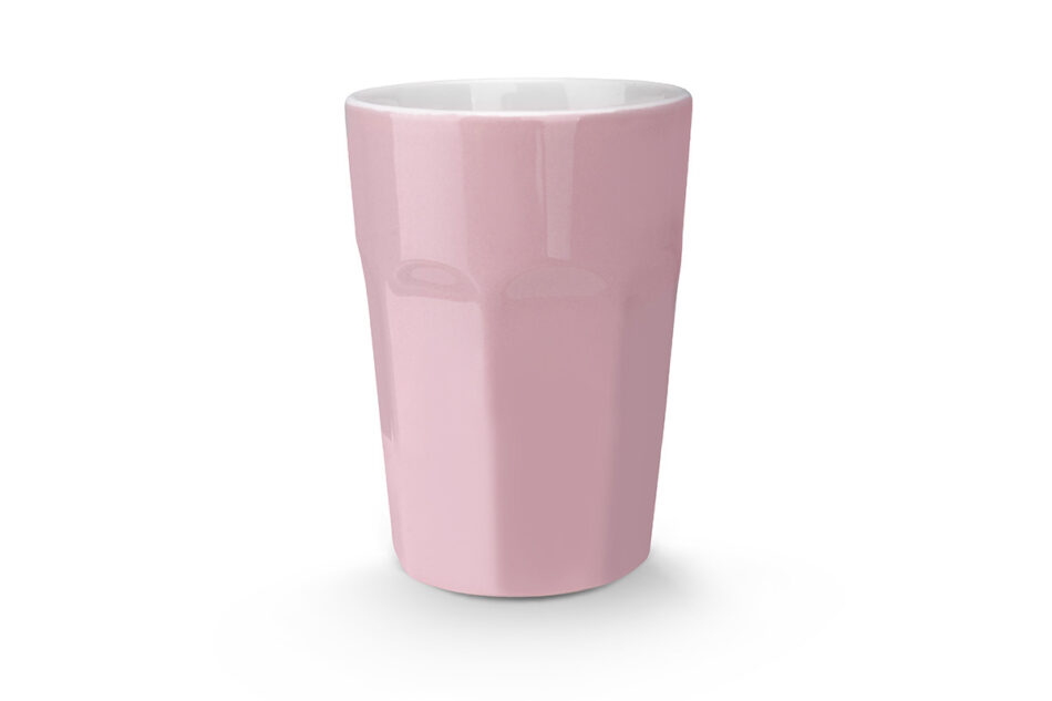 CAMPI Kubek różowy/biały - zdjęcie 0