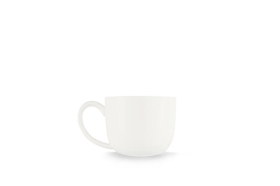 RESEDA Filiżanka do espresso ze spodkiem biały - zdjęcie 2