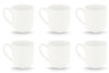 RESEDA Zestaw kubków, 6 os. (6 el) biały - zdjęcie 1