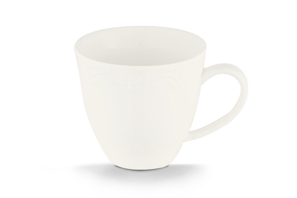 SOLANA Filiżanka ze spodkiem kremowy - zdjęcie 2