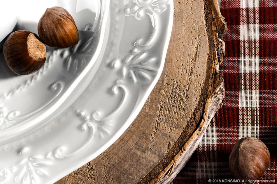 SOLANA Zestaw filiżanek do kawy, 6 os. (12 el) kremowy - zdjęcie 5