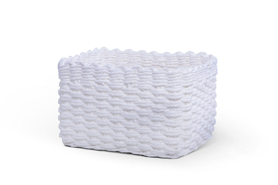 DELIA Kosz biały - zdjęcie 2