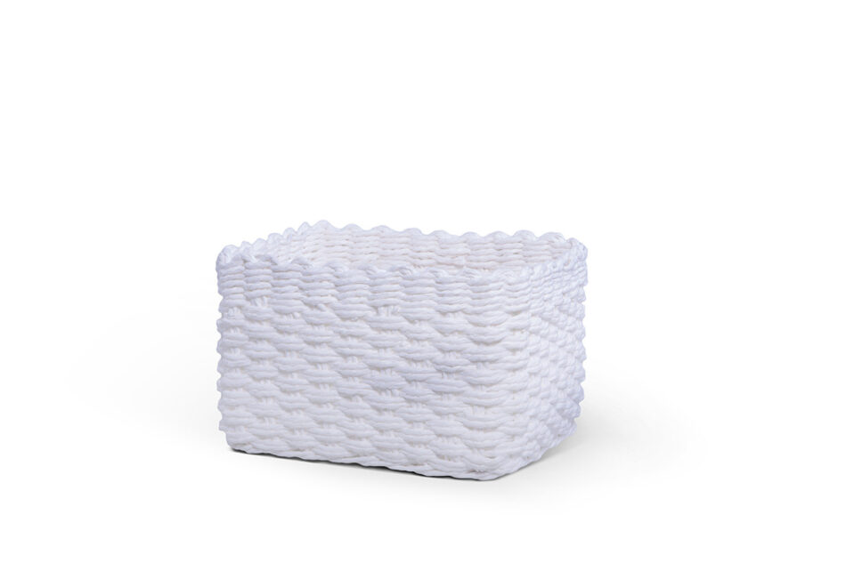 DELIA Kosz biały - zdjęcie 3