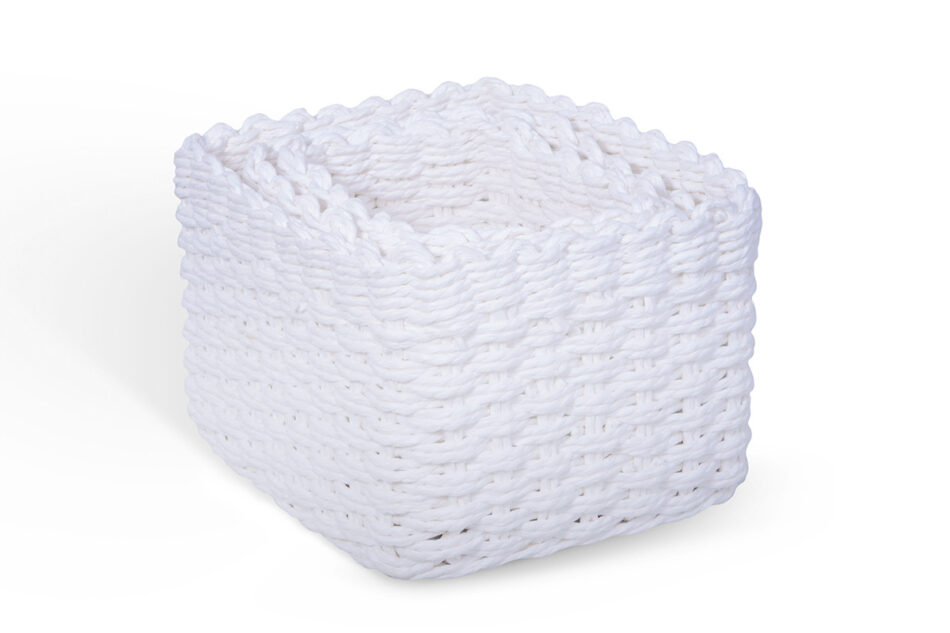 DELIA Kosz biały - zdjęcie 2