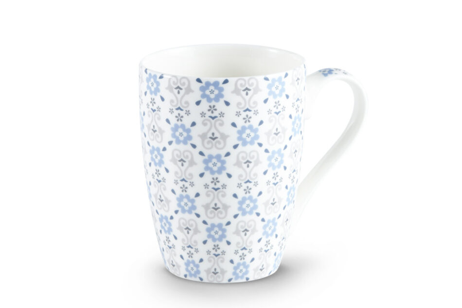 MELITTA Kubek biały/niebieski/szary - zdjęcie 1