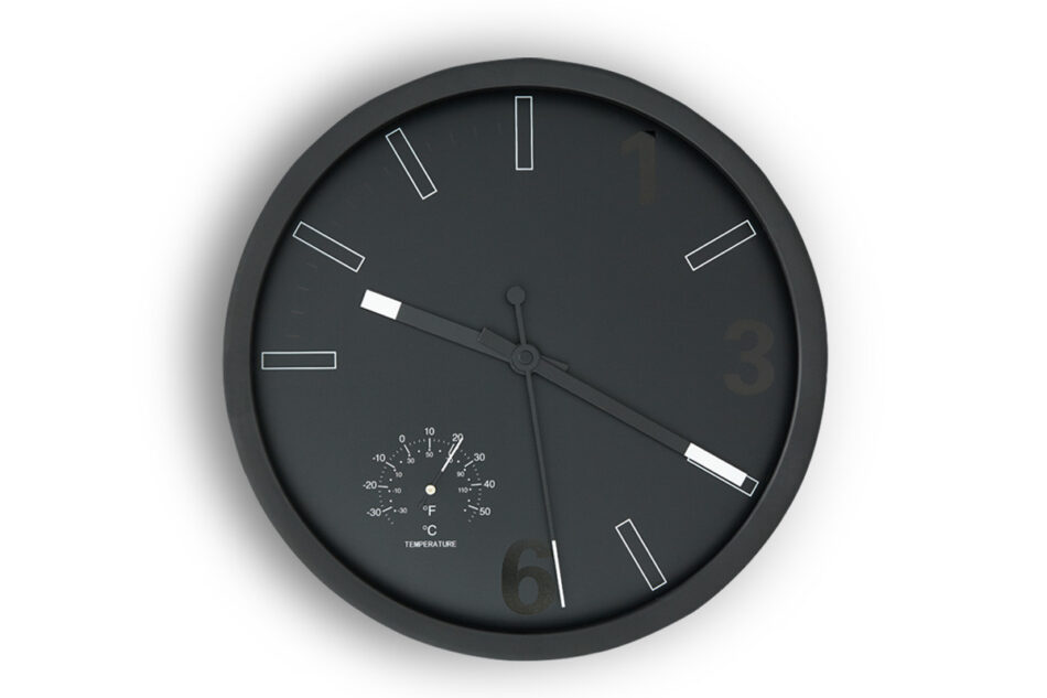 TEMPO Zegar czarny - zdjęcie 0