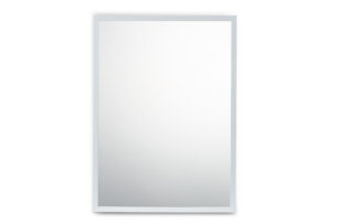 CALVIA, https://dev1-mda.konsimo.pl/kolekcja/calvia/ Lustro w ramie biały - zdjęcie