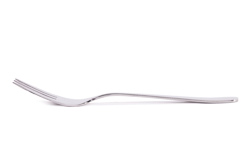 BRYON Widelec do ciasta srebrny - zdjęcie 1