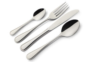 DATURI, https://dev1-mda.konsimo.pl/kolekcja/daturi/ Komplet sztućców, 6 os. (24 el.) srebrny - zdjęcie