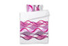 ARTIP Komplet pościeli biały/różowy/fioletowy - zdjęcie 3