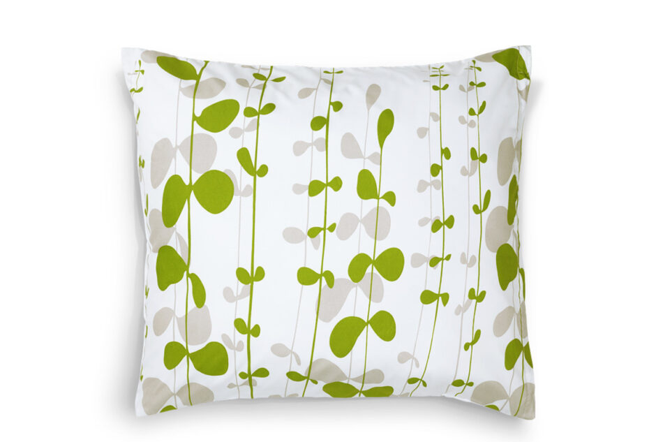 ERIGER Komplet pościeli biały/zielony - zdjęcie 3