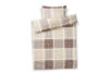 PRUNEL Komplet pościeli brązowy/beżowy - zdjęcie 3