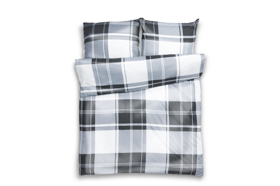 PRUNEL Komplet pościeli czarny/szary/biały - zdjęcie 2