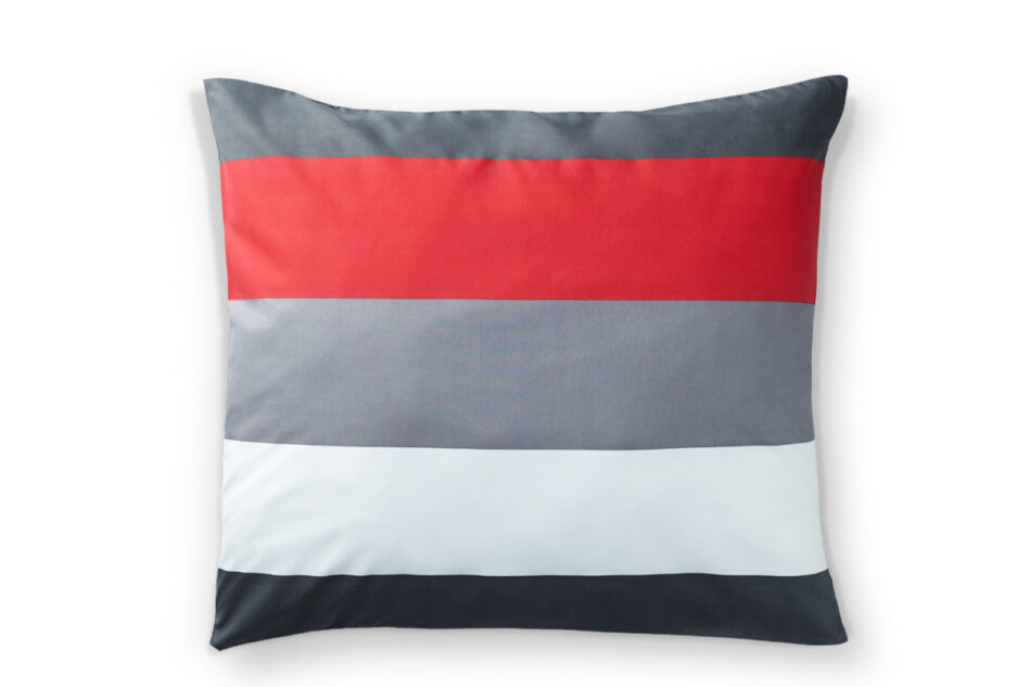 VIOLI Komplet pościeli czerwony/szary/biały - zdjęcie 3