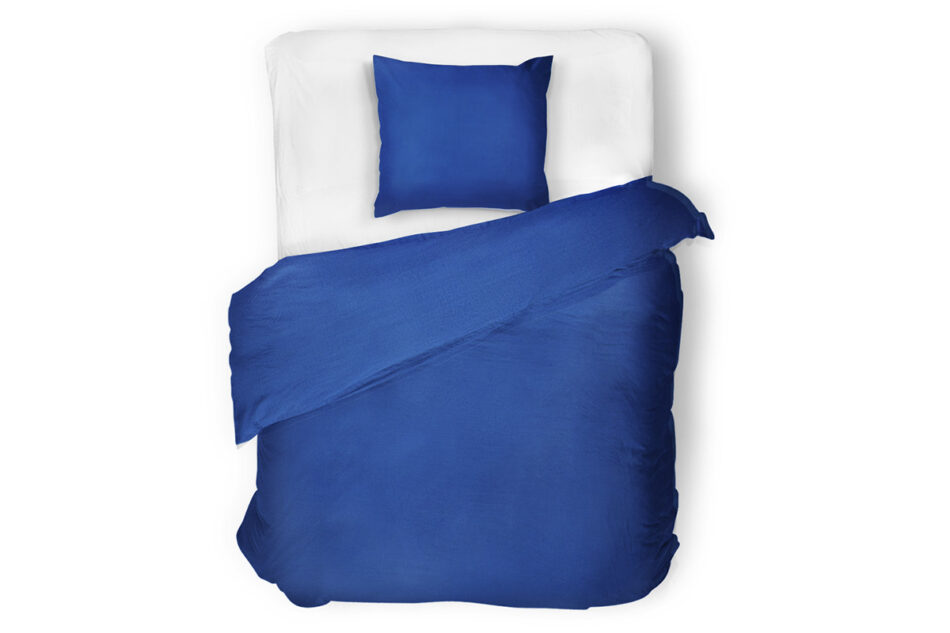 SOLIDI Komplet pościeli granatowy - zdjęcie 1