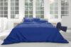 SOLIDI Komplet pościeli granatowy - zdjęcie 3
