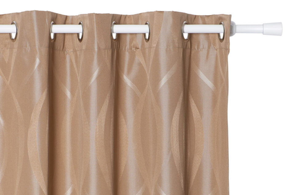 HOLOS Zasłona szarobrązowy - zdjęcie 0