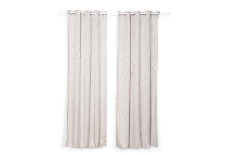  Zasłona beżowy - zdjęcie 1