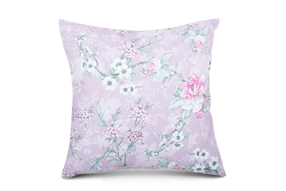 FLORE Poszewka na poduszkę fioletowy/szary - zdjęcie 0