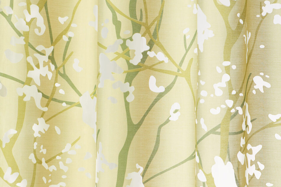 FLORE Zasłona zielony - zdjęcie 2