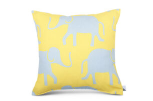 SEDI, https://dev1-mda.konsimo.pl/kolekcja/sedi/ Poszewka na poduszkę żółty/szary - zdjęcie