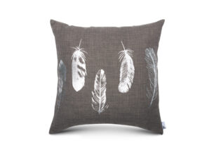 ERESTIL, https://dev1-mda.konsimo.pl/kolekcja/erestil/ Poszewka na poduszkę brązowy/srebrny - zdjęcie