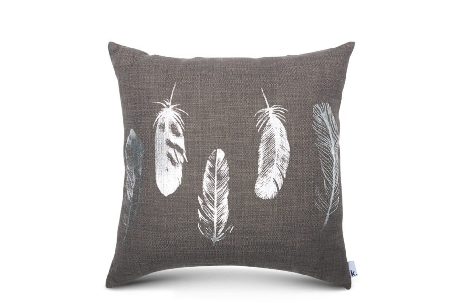 ERESTIL Poszewka na poduszkę brązowy/srebrny - zdjęcie 0