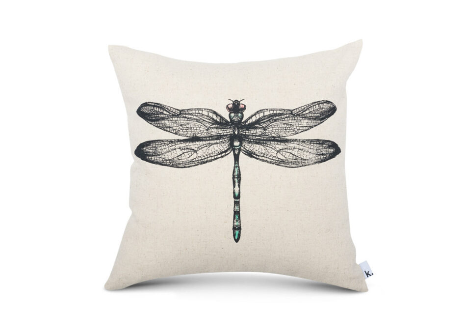 AMIS Poszewka na poduszkę biały/czarny - zdjęcie 0