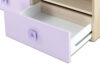 JOY Szafka RTV jesion/fioletowy - zdjęcie 4