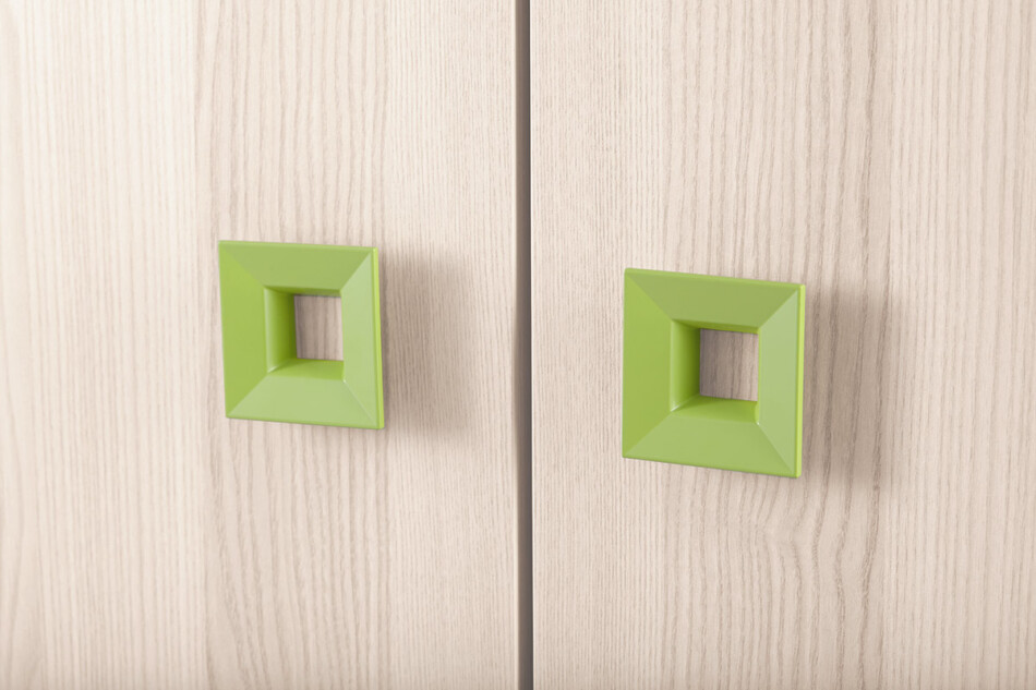 FINKO Szafa jesion/zielony - zdjęcie 4