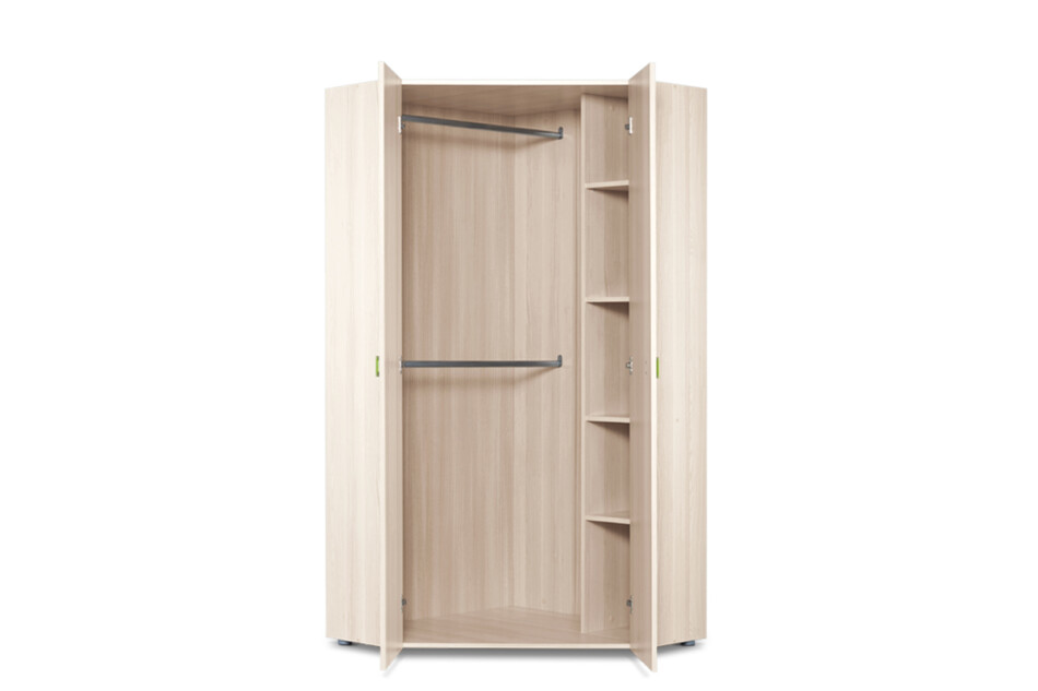 FINKO Szafa narożna jesion/zielony - zdjęcie 2