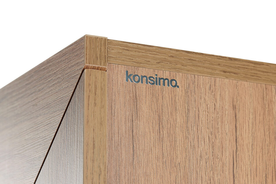 CALDO Regał dąb naturalny - zdjęcie 3