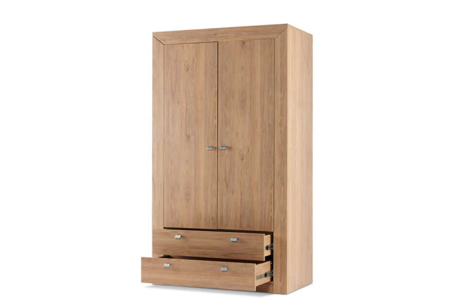 CALDO Szafa ubraniowa dąb naturalny - zdjęcie 3