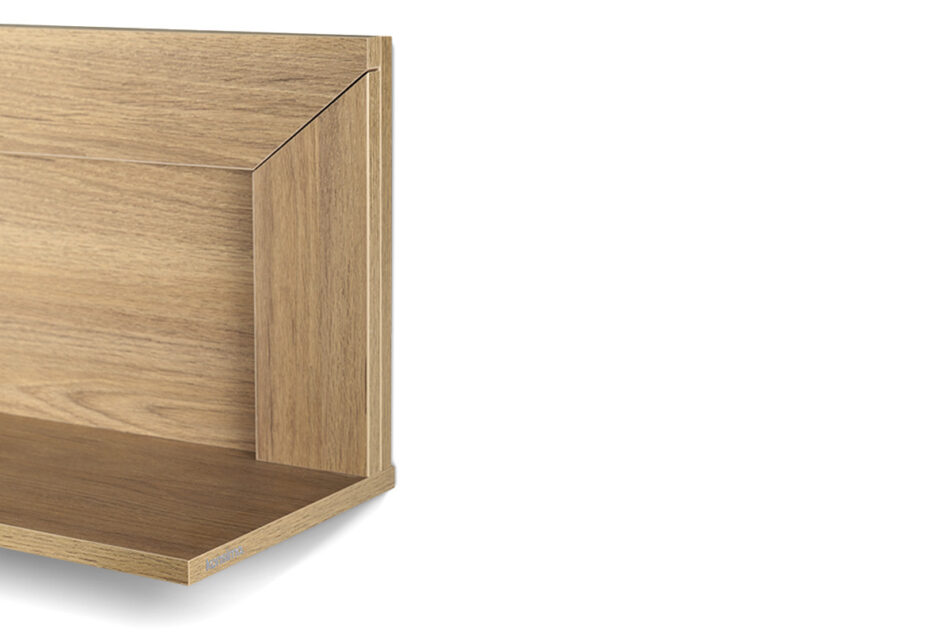 CALDO Półka wisząca dąb naturalny - zdjęcie 4